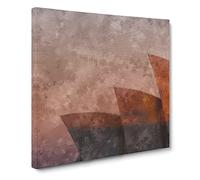 The Sydney Opera House Canvas Print | Gallery Wrapped 30mm Frame Wall Art | 20x20 inches | Ready to Hang | Abstract Picture | Living Room Bedroom Lounge Office