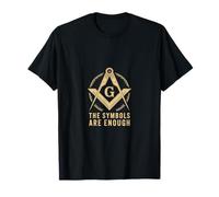 The Symbols are Enough Freemason T-Shirt