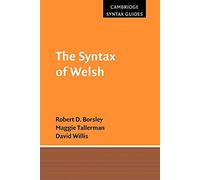 The Syntax of Welsh (Cambridge Syntax Guides)