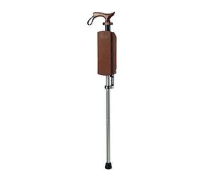 The Ta Da Seat Stick/Chair/walking cane that converts to a tripod chair, great for watching & enjoying outdoor sports, school sports matches, walking & having a break (Autumn Brown, 880mm)