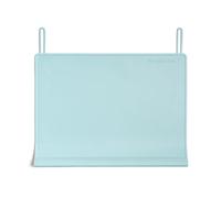The Table Tyke Table Tyke Placemat XL Silicone Baby Placemat with Teething Edge Bumper - Waterproof Toddler Table Mat for Eating, BPA Free, Dishwasher Safe (Sky Blue)