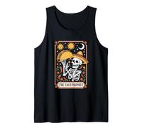 The Taco Prophet Skeleton Sombrero Cosmic Night Tank Top