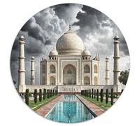 The Taj Mahal 1000 Jigsaws The Taj Mahal for Adults Impossible Hard Difficult Challenging Beautifully Illustrated 100% Recycled Cardboard Gibsons Games 1000pcs (67.5x67.5cm)