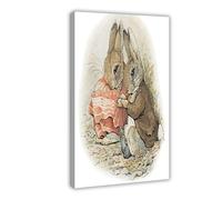 The Tale of Peter Rabbit 1 Canvas Poster Bedroom Decor Sports Landscape Office Room Decor Gift Frame-style 08x12inch(20x30cm)