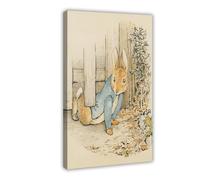 The Tale of Peter Rabbit 1 Canvas Poster Bedroom Decor Sports Landscape Office Room Decor Gift Frame-style 16x24inch(40x60cm)
