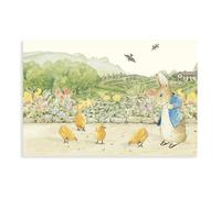 The Tale of Peter Rabbit 1 Canvas Poster Bedroom Decor Sports Landscape Office Room Decor Gift Unframe-style 16x24inch(40x60cm)