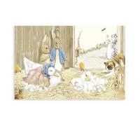 The Tale of Peter Rabbit 1 Canvas Poster Bedroom Decor Sports Landscape Office Room Decor Gift Unframe-style 16x24inch(40x60cm)