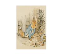 The Tale of Peter Rabbit 1 Canvas Poster Bedroom Decor Sports Landscape Office Room Decor Gift Unframe-style 08x12inch(20x30cm)