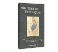 The Tale of Peter Rabbit 1 Canvas Poster Wall Art Decor Print Picture Paintings for Living Room Bedroom Decoration Frame-style 16x24inch(40x60cm)
