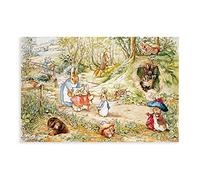 The Tale of Peter Rabbit 14 Canvas Poster Wall Art Decor Print Picture Paintings for Living Room Bedroom Decoration Unframe:12×18inch(30×45cm)