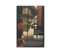 The Talented Mr. Ripley Scary Crime Movie Poster (8) Canvas Wall Art Poster Decorative Modern Home Print Picture Artworks Posters 24x36inch(60x90cm)