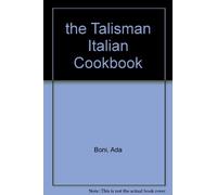 the Talisman Italian Cookbook