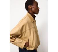 The Tan Bubble Hem Jacket S