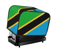 The Tanzania Flag toaster cover is suitable for 2 small toaster covers with wide slots and comes with a storage pocket to meet diverse baking needs.