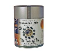 The Tao of Tea, Moroccan Mint Green Tea, 3.5 Ounce Tin (100 g)
