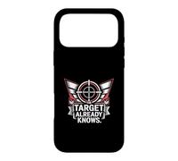 The Target Already Knows Precision Shooter Case for iPhone 17 Pro Max
