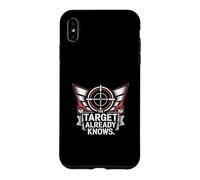 The Target Already Knows Precision Shooter Case for iPhone XS Max