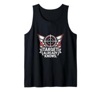 The Target Already Knows Precision Shooter Tank Top