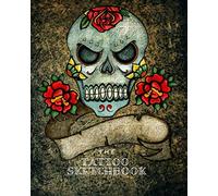 The Tattoo Sketchbook: 120 plain white pages. 8x10 size