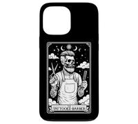 The Tattooed Barber Hairdresser Hair Cutter Tarot Card Case for iPhone 13 Pro Max