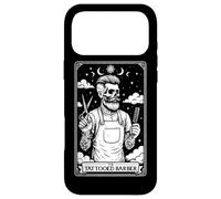 The Tattooed Barber Hairdresser Hair Cutter Tarot Card Case for iPhone 17 Pro Max