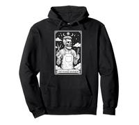 The Tattooed Barber Hairdresser Hair Cutter Tarot Card Pullover Hoodie