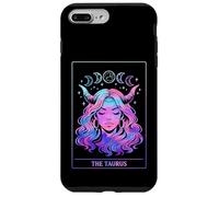 The Taurus Zodiac Sign Moon Phases Celestial Tarot Aesthetic Case for iPhone 7 Plus/8 Plus