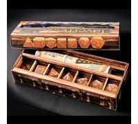 The Tavern Drinking Game, Novelty Polyhedral Beer Dice Set for Drinking Game (24MM Oktoberfest Set)