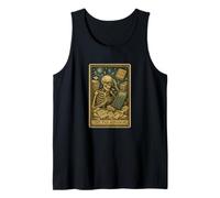 The Tax Advisor Tarot Card Accounting Spooky Gothic Witchy Tank Top