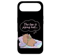 The Tea Is Piping Hot Capybara Funny Gossip Yapper Meme Case for iPhone Air