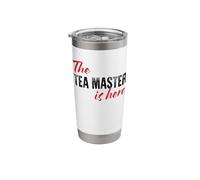 The Tea Master is here - Funny Stainless Steel Insulated Tumbler