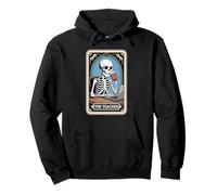 The Teacher Tarot Card Teaching Back To School Funny Teacher Pullover Hoodie
