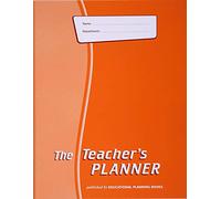 The Teacher's Planner 2023-24 A4 Loose Leaf & Ring Binder (Orange, 8 period)
