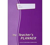 The Teacher's Planner 2023-24 A4 Loose Leaf & Ring Binder (Purple, 8 period)
