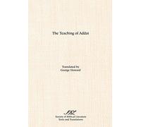 The Teaching of Addai (Texts and Translations)
