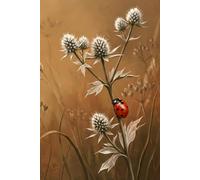 The Teasel and the Ladybug Tiny Beetle Big Climb Journal: a LINED notebook for self-expression