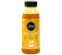 THE TEASHED Mango Bubble Tea Fruit Syrup 330ml | 11 Servings | Use with popping boba juice pearls | By THE TEASHED