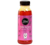 THE TEASHED Passion Fruit Bubble Tea Fruit Syrup 330ml | 11 Servings | Use with popping boba juice pearls | By TEASHED