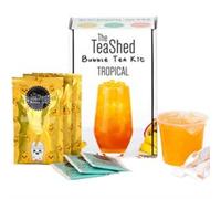 The TeaShed The TeaShed 3 Serving Tropical Fruit Bubble Tea Kit Gift Box 390g