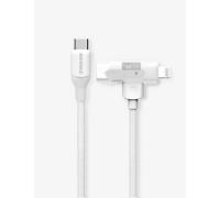 The Tech Bar The Tech Bar 100W Flow Duo Cable 1.5M White