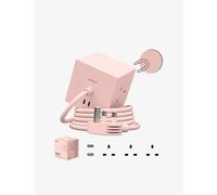 The Tech Bar The Tech Bar Avolt Square1 Power Extension Cube New Pink