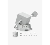 The Tech Bar The Tech Bar Avolt Square1 Power Extension Cube Opal White