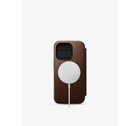 The Tech Bar The Tech Bar Nom Lea Folio Iphone 15 Pro Phone Case Brown
