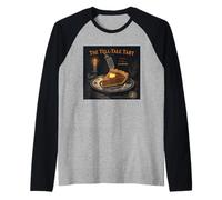 The Tell-Tale Tart Pun Edgar Allan Poe Thanksgiving Fun Raglan Baseball Tee