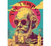 The Tempest: 100 Page Lined Shakespeare-Themed Notebook