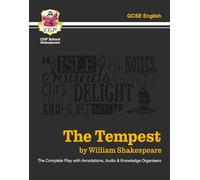 The Tempest - The Complete Play with Annotations, Audio and Knowledge Organisers: (CGP School Shakespeare)