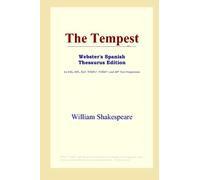 The Tempest (Webster's Spanish Thesaurus Edition)