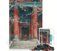 The Temple 1000 Piece Jigsaw Puzzles for Teenagers Logic Sense Toy Peaceful Fun Smooth Edge Creative Gift (50x75cm)