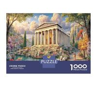 The Temple by The Lake Jigsaw Puzzles for Adults,1000 Pieces Challenging Puzzle, Home Decoration Great Gift for Adults 38x26cm/1000pcs