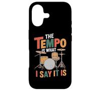 The Tempo Is What I Say It Is, Drumming And Drumset Drummer Case for iPhone 17